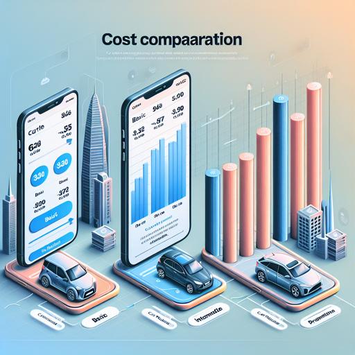 Porównanie kosztów wynajmu samochodów za pomocą różnych aplikacji