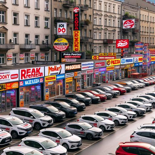 Najpopularniejsi operatorzy wypożyczalni samochodowych w polsce